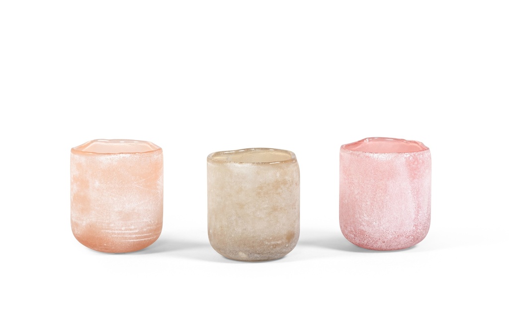 Votive frosted champagne small - Ø7.5 x 8.5cm - p 6