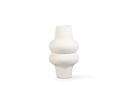 Vase textured stone small  ivory - Ø33x56cm - p 1