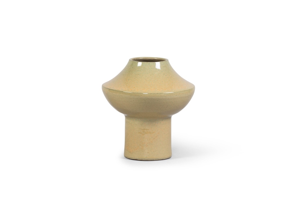 Vase reactive glazed large green - Ø25 x 27cm - p 2
