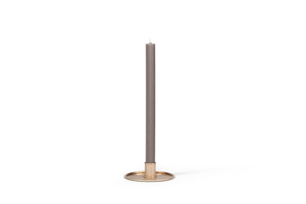 Candle holder hammered for taper light gold - Ø10x2.5cm - p 4