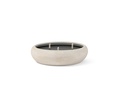 Bowl rude ivory large outdoor - Ø33 x 9cm - 3 wicks - p 1