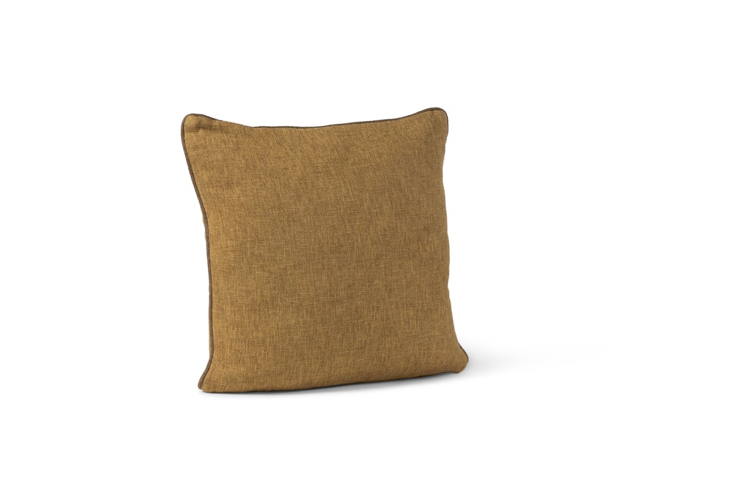 Cushion cotton linnen ochre with filler - 50 x 50cm - p 1/10