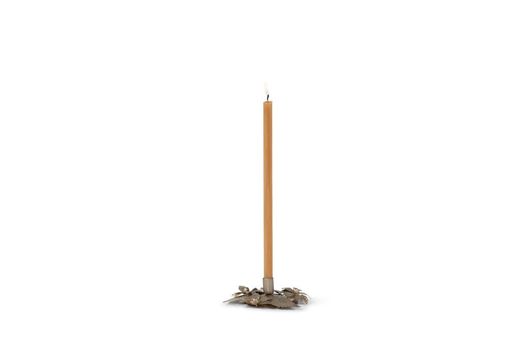 Taperholder silver - Ø12 x 4cm - p 6/48