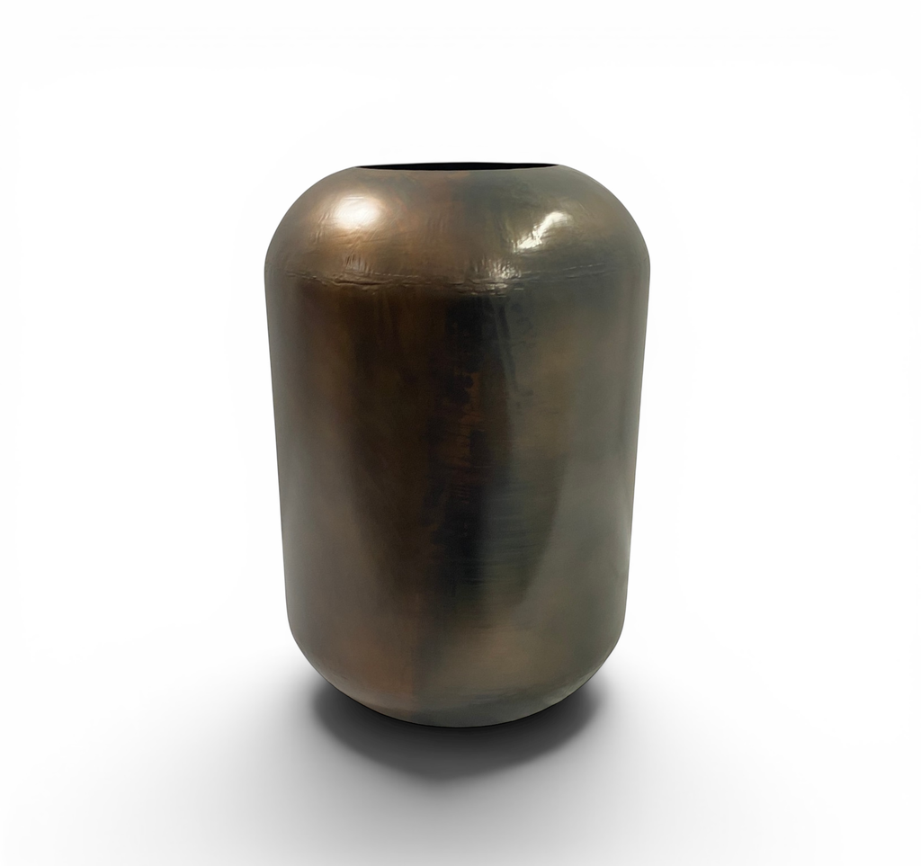 Planter bulb antique copper - high - Ø41 x 59cm - p 1