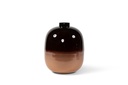 Vase two tone burgundy enamel - large - Ø40 x 50 cm - p 1