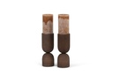 Candle holder brown stained cork big - Ø11 x 26cm - p 2/12